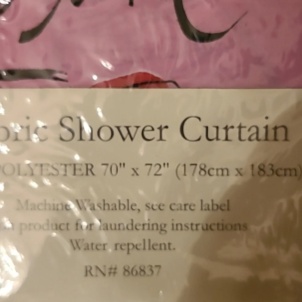 Glamor Shower Curtain - Picture 3 of 4